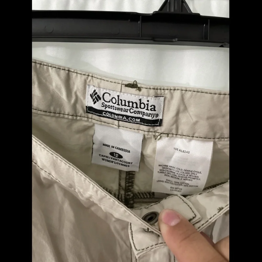 EUC Columbia Sportswear Capri‎ Pocket Cargo Pant 12